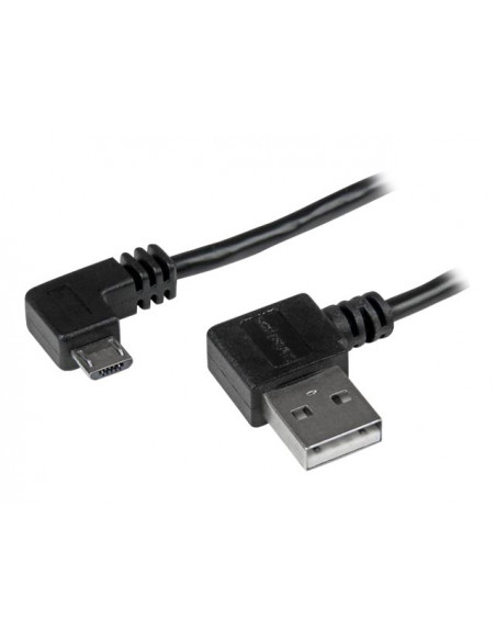 CABLE STARTECH USB MACHO / MICRO USB B MACHO 2M ACODADO