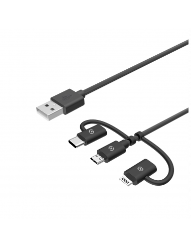 CABLE CELLY USB MACHO / MICRO USB B...