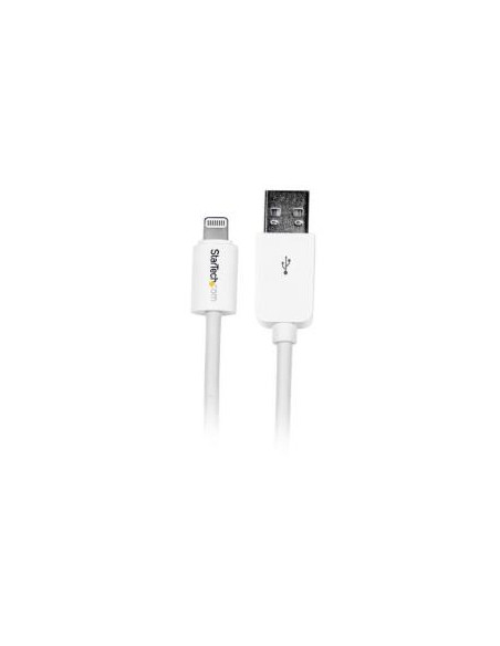 CABLE STARTECH USB MACHO / LIGHTNING MACHO 3M WHITE