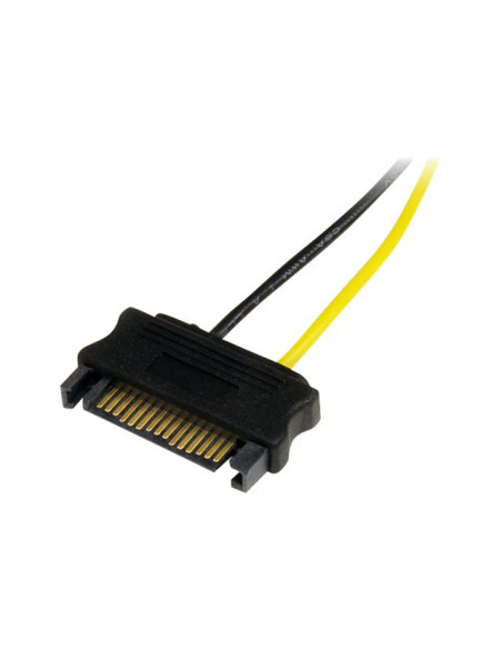 ADAPTADOR STARTECH 2X SATA MACHO / PCIE 6P HEMBRA
