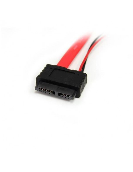 ADAPTADOR STARTECH FUENTE DE ALIMENTACION SATA 13P / SATA 7P MOLEX 4P MACHO 0.30M