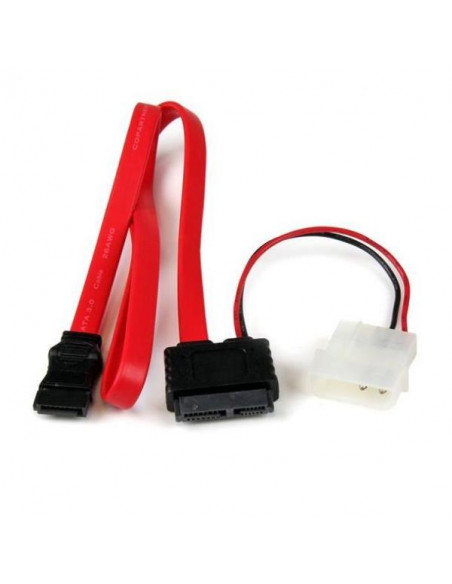 ADAPTADOR STARTECH FUENTE DE ALIMENTACION SATA 13P / SATA 7P MOLEX 4P MACHO 0.50M