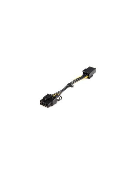 ADAPTADOR STARTECH PCIE 6P HEMBRA / PCIE 8P MACHO
