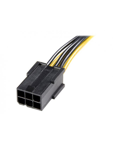 ADAPTADOR STARTECH PCIE 6P HEMBRA / PCIE 8P MACHO