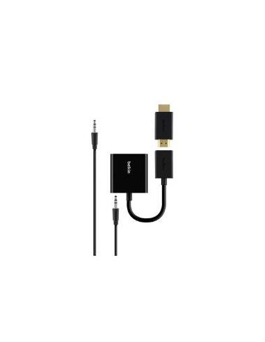 CONVERSOR BELKIN HDMI A VGA CON AUDIO 