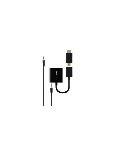CONVERSOR BELKIN HDMI A VGA CON AUDIO 