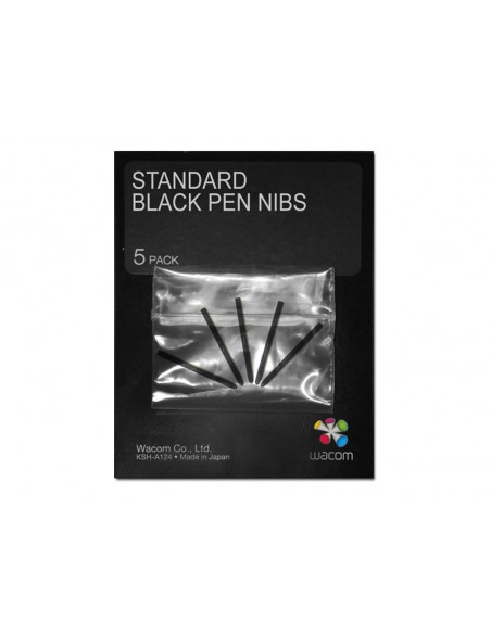 PUNTA BOLIGRAFO DIGITAL WACOM INTOUS BLACK PACK 5U