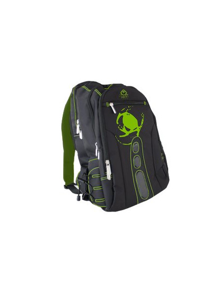 MOCHILA PORTATIL KEEP OUT BK7 GAMING 15.6 BLACK/GREEN