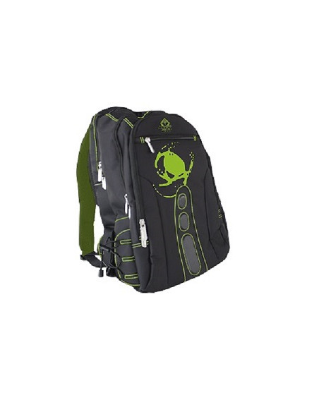 MOCHILA PORTATIL KEEP OUT BK7 GAMING 15.6 BLACK/GREEN