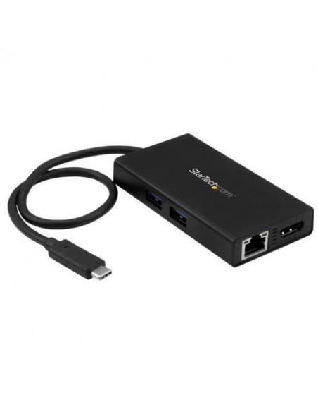 PUERTO REPLICADOR USB-C STARTECH HDMI + RJ45 + 2XUSB 3.0 + USB-C