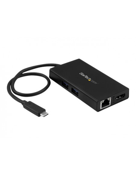 PUERTO REPLICADOR USB-C STARTECH HDMI + RJ45 + 2XUSB 3.0 + USB-C