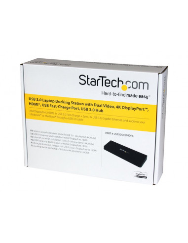 PUERTO REPLICADOR USB 3.0 STARTECH...