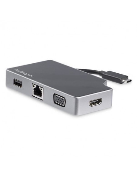 PUERTO REPLICADOR USB-C STARTECH HDMI + RJ45 +VGA + USB 3.0 + USB-C