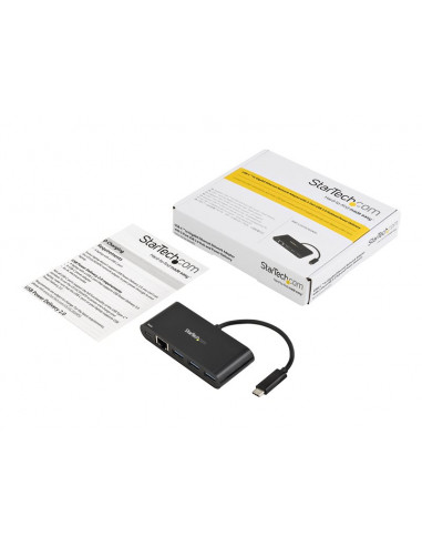 PUERTO REPLICADOR USB-C STARTECH RJ45...