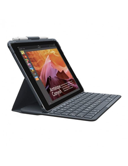 FUNDA TABLET + TECLADO LOGITECH SLIM FOLIO BLACK IPAD (5ª 6ª GEN)