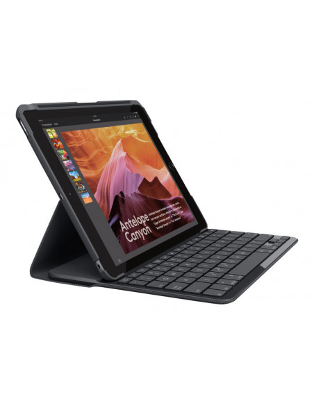FUNDA TABLET + TECLADO LOGITECH SLIM FOLIO BLACK IPAD (5ª 6ª GEN)