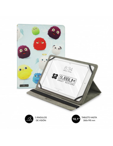 FUNDA TABLET SUBBLIM TRENDY CASE 10.1...