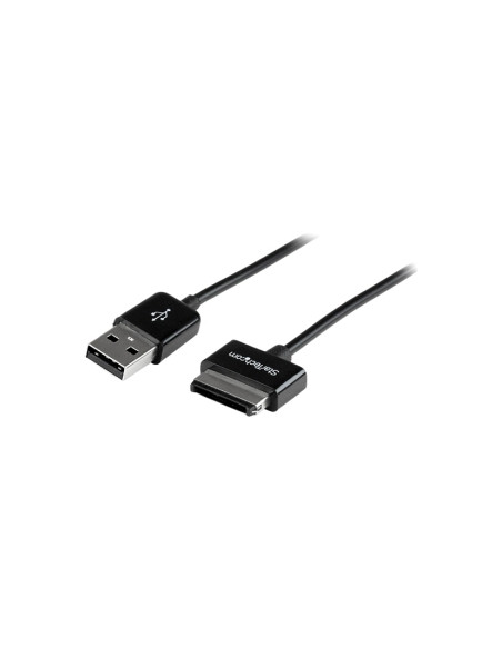 CABLE DATOS STARTECH USB PARA ASUS TRANSFORMER BLACK 0.50M