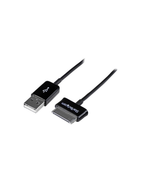 CABLE DATOS STARTECH USB 2M BLACK PARA GALAXY TAB