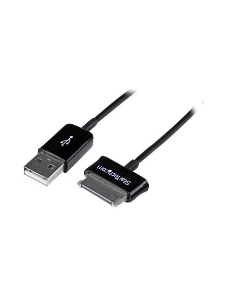 CABLE DATOS STARTECH USB 2M BLACK PARA GALAXY TAB