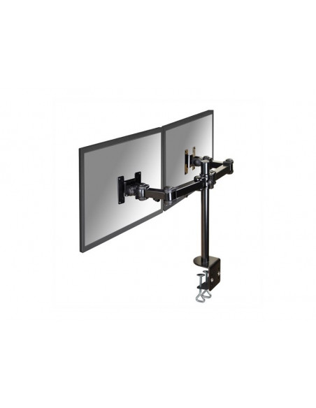 SOPORTE MONITOR ESCRITORIO NEWSTAR 2 BRAZOS 10-26 VESA 75/100 MONTAJE PINZA