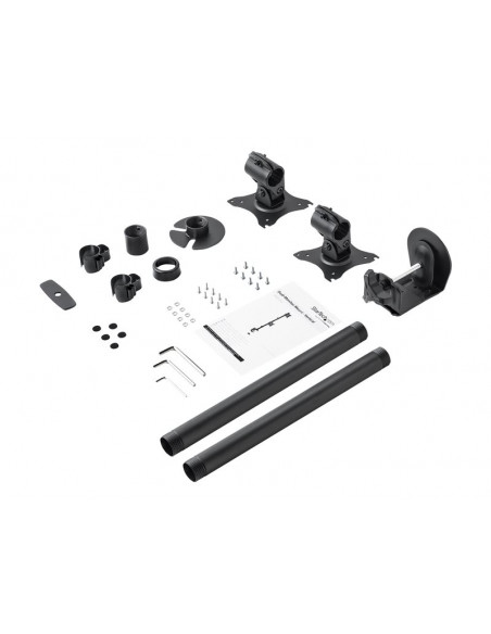 SOPORTE MONITOR VERTICAL DOBLE STARTECH HASTA 27 BLACK