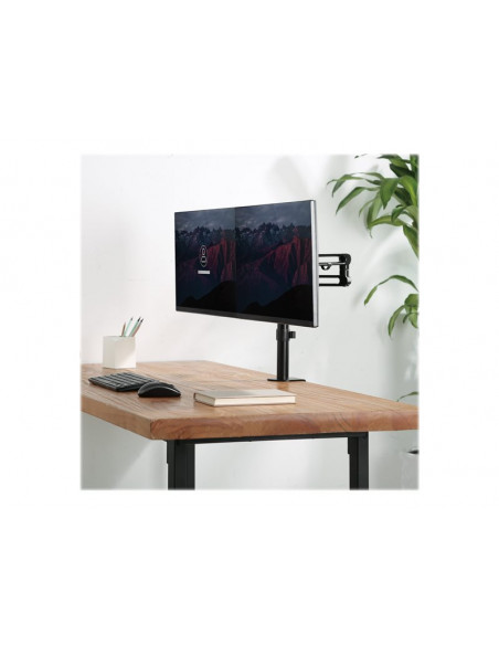 SOPORTE MONITOR VERTICAL DOBLE STARTECH HASTA 32 BLACK