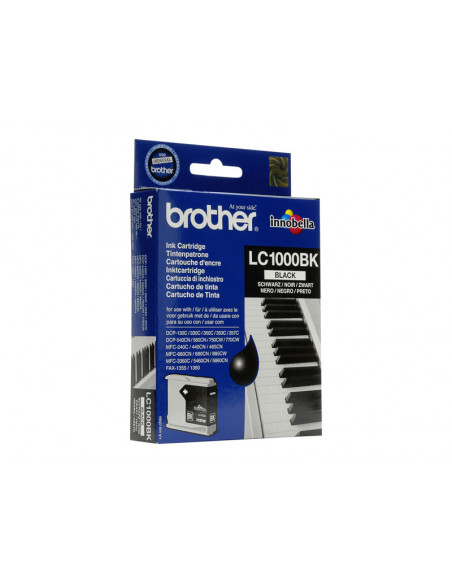 CARTUCHO BROTHER LC1000 BLACK 130C/330C/540CN/560CN/750CW/240C/440CN/465C/660CN/845CW