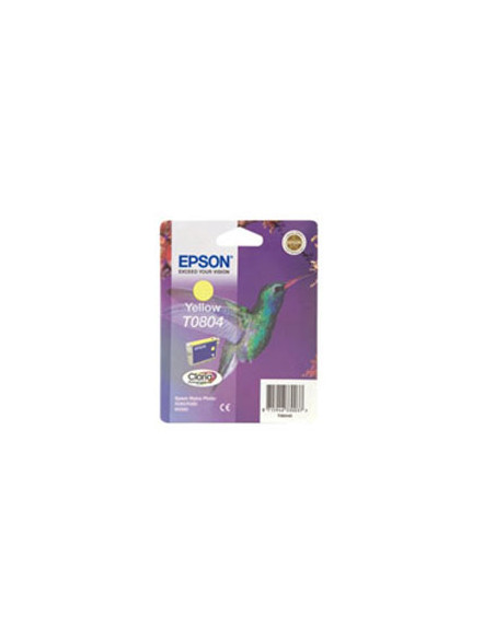 CARTUCHO EPSON T0804 YELLOW STYLUS PHOTO R265/R285/R360/RX560/RX585/RX685/PW700W/PX800FW
