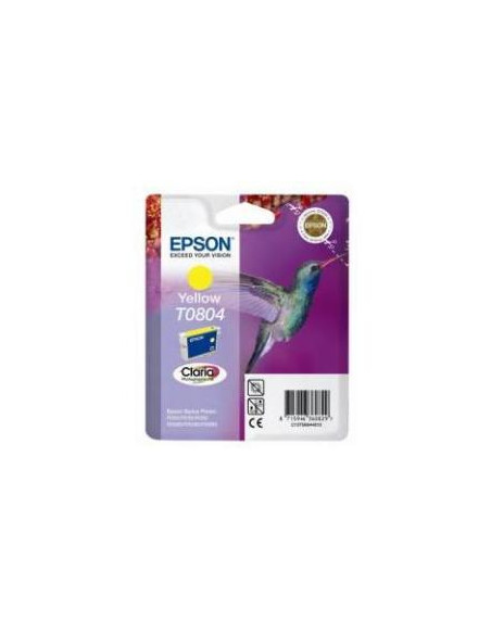 CARTUCHO EPSON T0804 YELLOW STYLUS PHOTO R265/R285/R360/RX560/RX585/RX685/PW700W/PX800FW