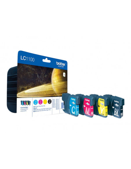 CARTUCHO BROTHER LC1100 MULTIPACK 385/585/6490CW/5490CN/6490CW