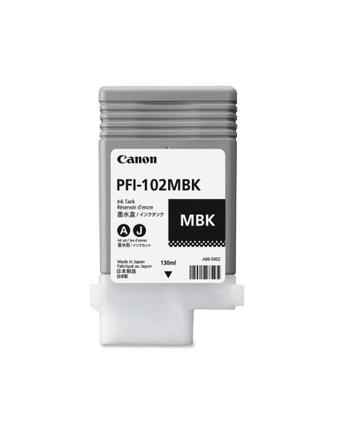 CARTUCHO CANON PFI-102 BLACK MATE...