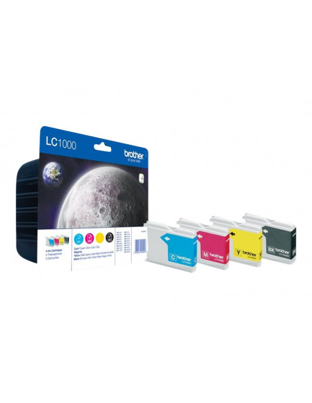 CARTUCHO BROTHER LC1000 MULTIPACK 130C 330C 540CN 560CN 750CW 240C 440CN 660CN 845CW