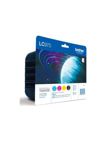 CARTUCHO BROTHER LC970 MULTIPACK...