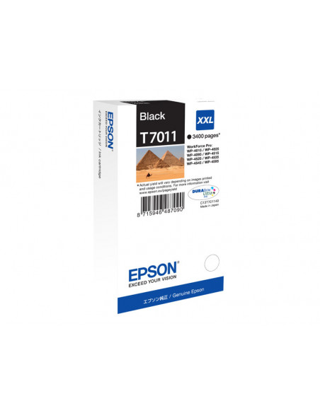 CARTUCHO EPSON T7011XXL BLACK WP4000 WP4500