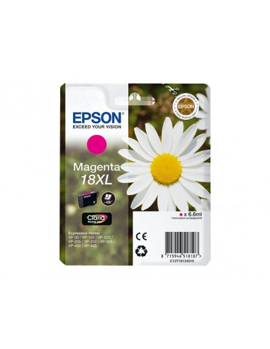 CARTUCHO EPSON 18XL MAGENTA XP-102...
